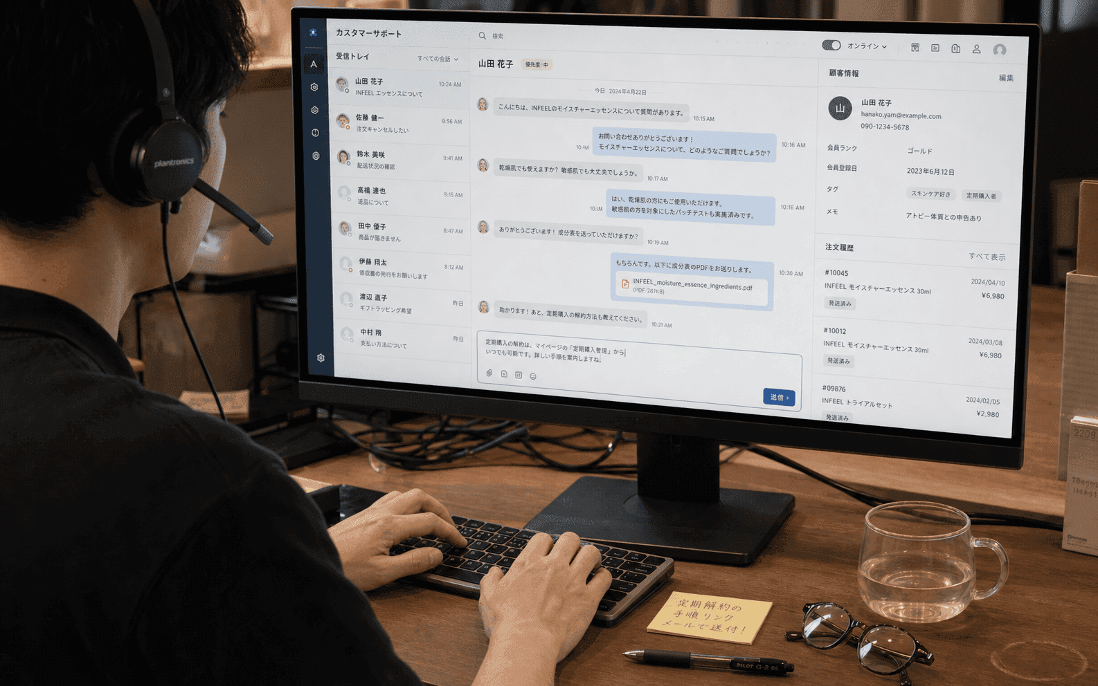Proprietary AI Customer Service